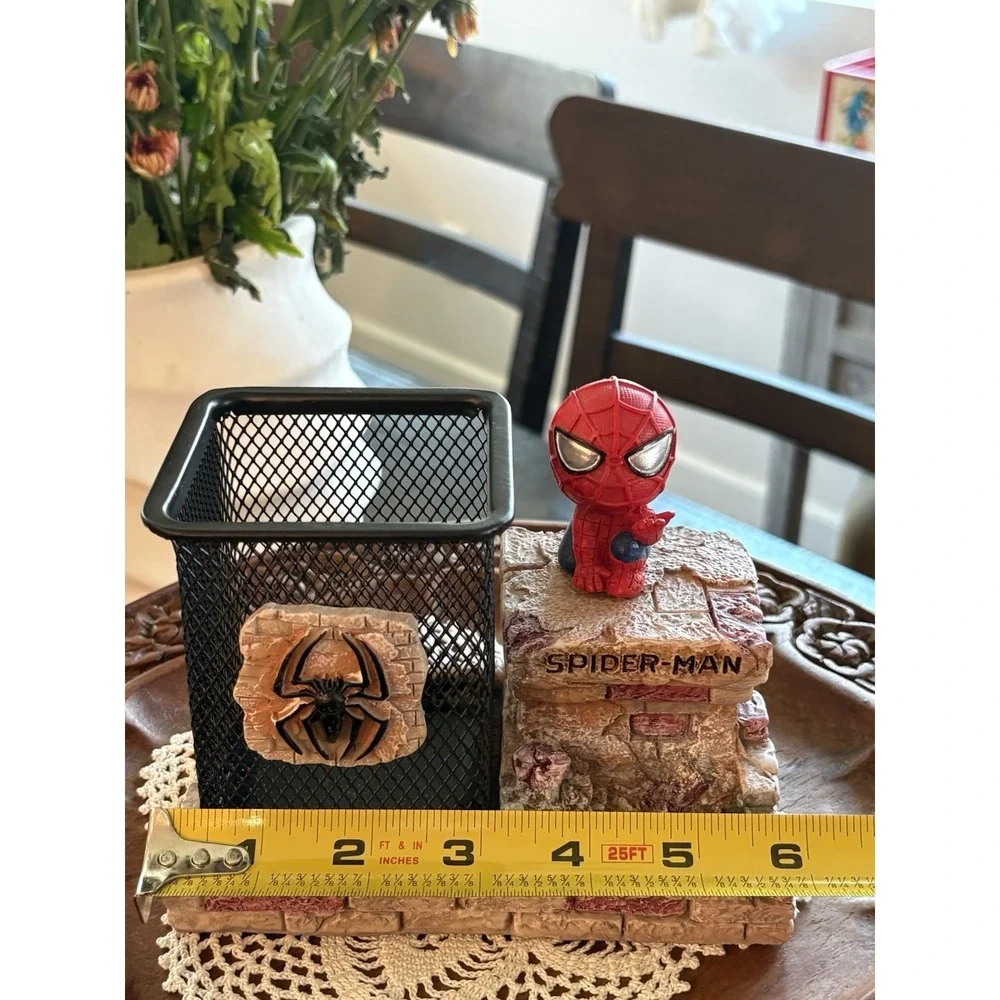 Spiderman Office Pen Holder (Collectible) Marvel Character. New. No Box